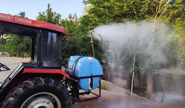 Oğuzeli her gün ilaçlanıyor