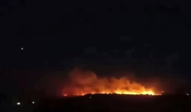 Orman yangınına anında müdahale