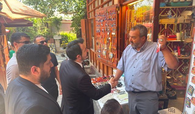 Saadetli gençler sahada