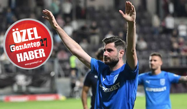 İŞTE GAZİANTEP FK'NIN YENİ SOL BEKİ