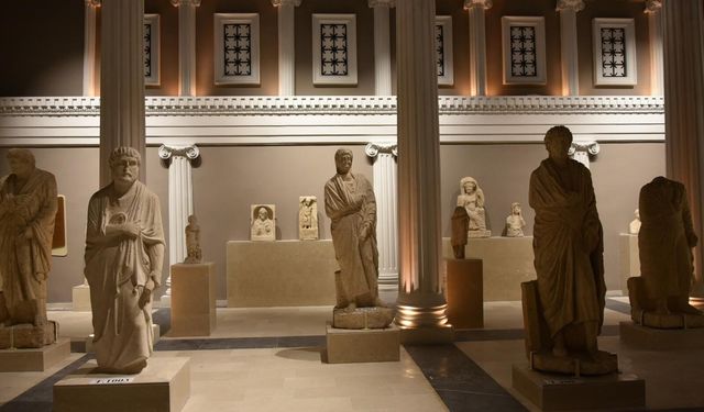 Arkeoloji müzesinde işlem tamam