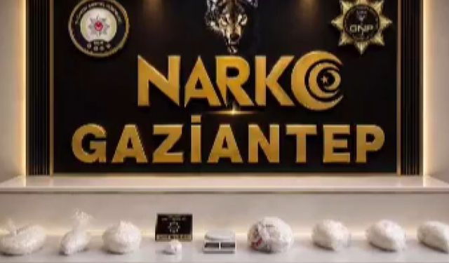 Ev baskınında uyuşturucu ele geçirildi