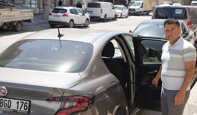 Sıfır aldığı araç hasarlı çıktı