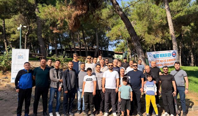 Adliye personeli stres attı