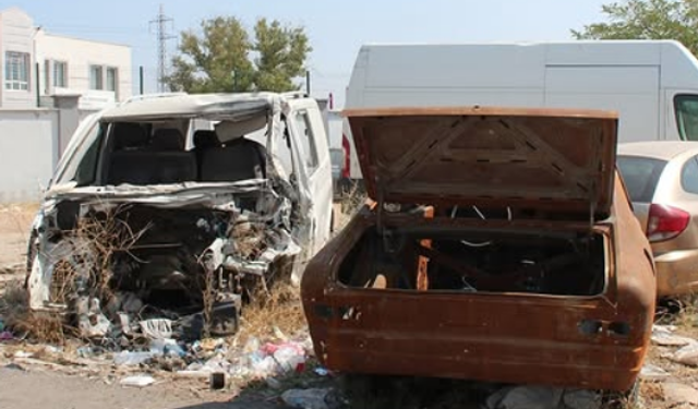 KÜSGET’te hurda araç harekatı