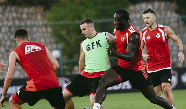 Gaziantep FK’da Radoi sonrası hırslı prova