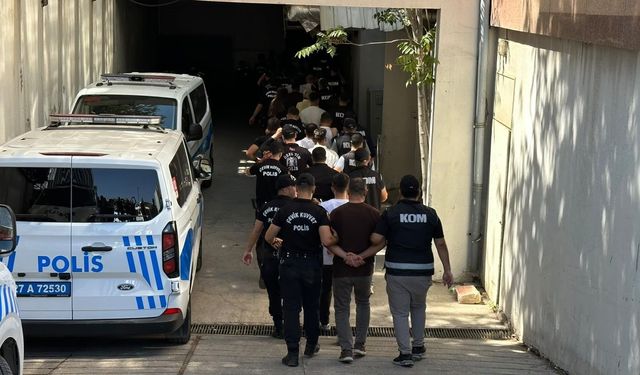 Sokaklar güvende operasyonunda tutuklama