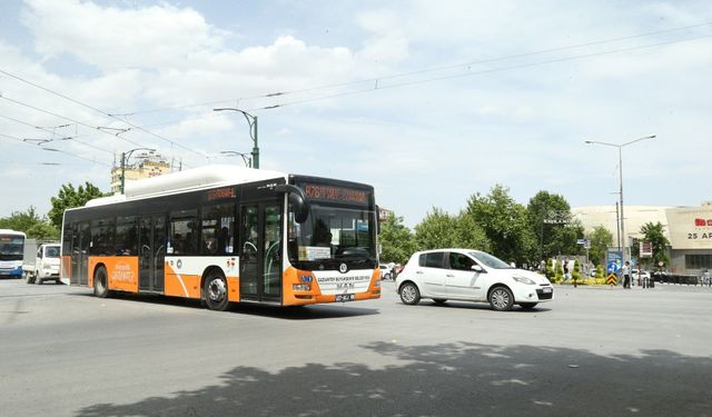 Gaziantep'te bugün toplu taşımada ücret yok