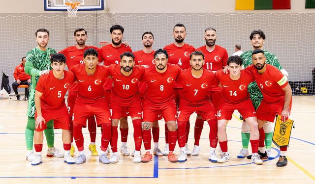 Futsal milli takımı Tiran’da maç yapacak