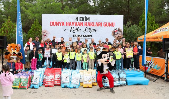 Hayvan sevgisini aşıladılar