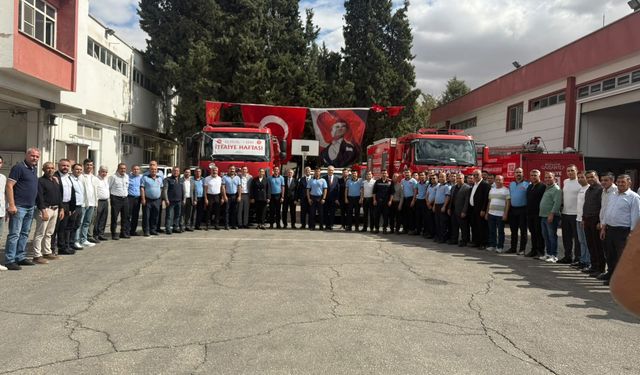 İtfaiye haftasına coşkusu kutlama