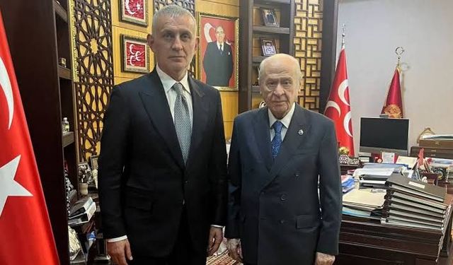 Hacıosmanoğlu’ndan Bahçeli’ye ziyaret