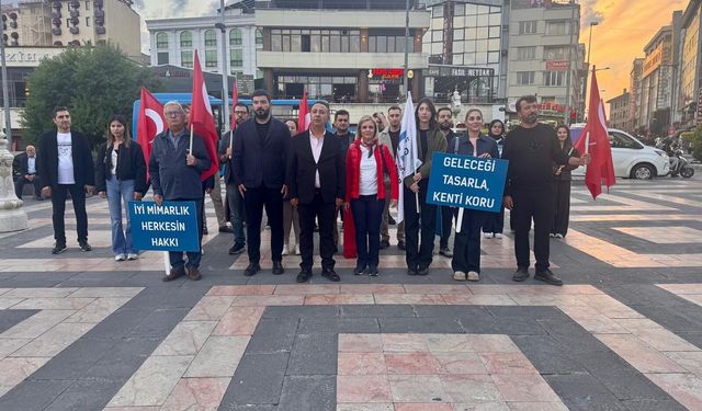 Mimarlardan önemli çağrı