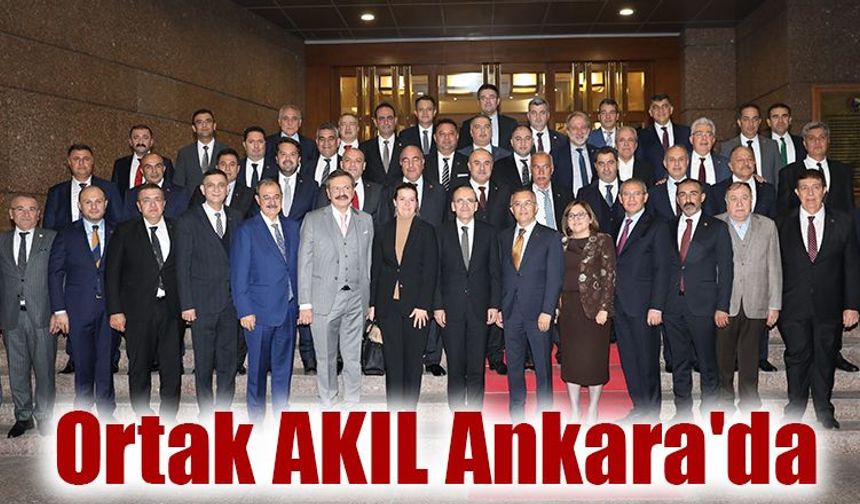 Ortak Akıl Ankara'da