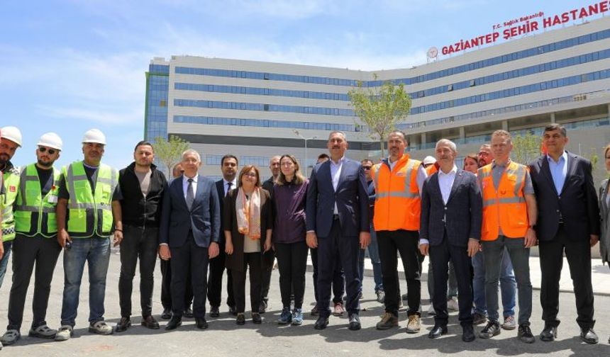 Gaziantep Şehir Hastanesi 15 Haziran'da hizmete giriyor