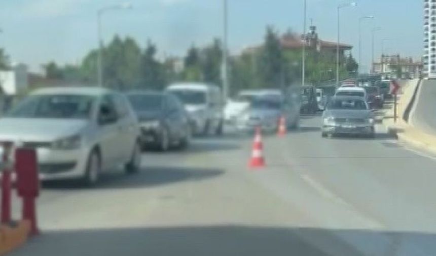 Gaziantep’te trafik şeridini ihlal eden 93 araca ceza yağdı