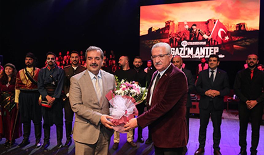 “Gazi’m Antep” konseri izleyicileri büyüledi