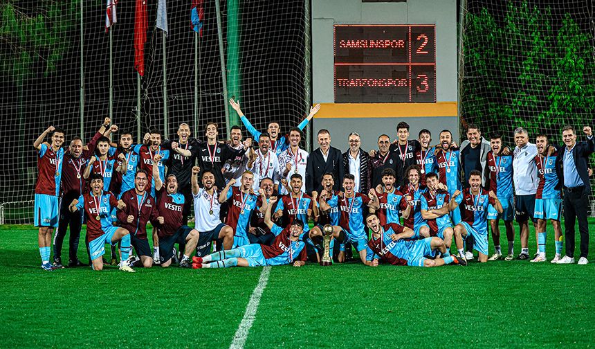 U19 Elit A Ligi'nde şampiyon Trabzonspor