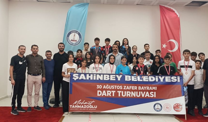 Şahinbey'de 30 Ağustos spor coşkusu yaşandı