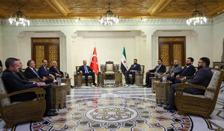 Şam'a üst düzey Türkiye çıkarması