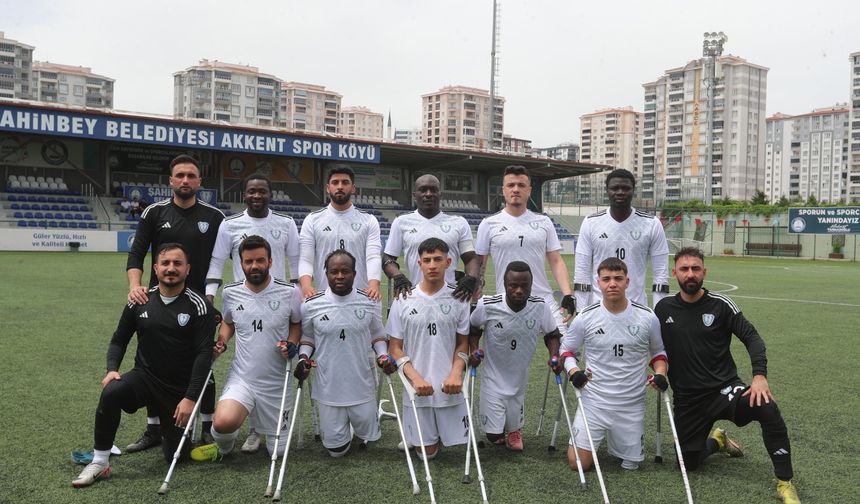 ŞAHİNBEY AMPUTE FİNALDE 1-0