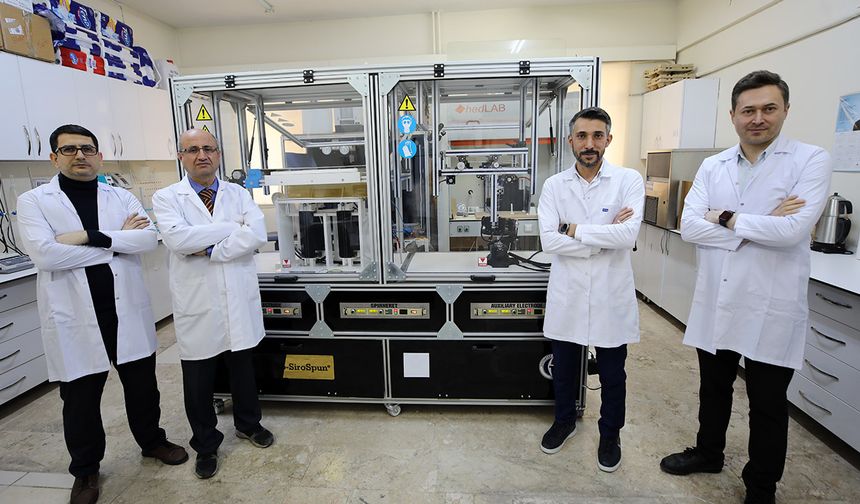 İplik üretimini hızlandıran makine
