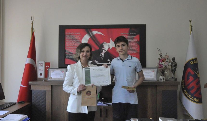 Çalışkan, Matematik Olimpiyatları Şampiyonu