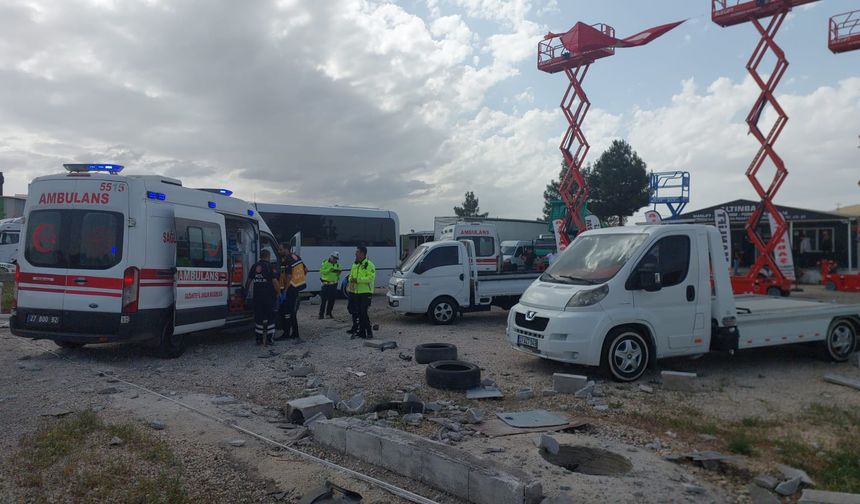 TRAFİKTE KORKU DOLU ANLAR