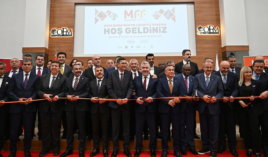 Gıda Fuarında önemli mesajlar