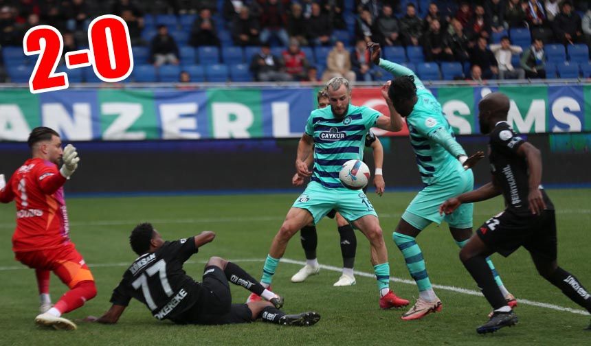 DİOUDİS'TE KURTARAMADI. 2-0