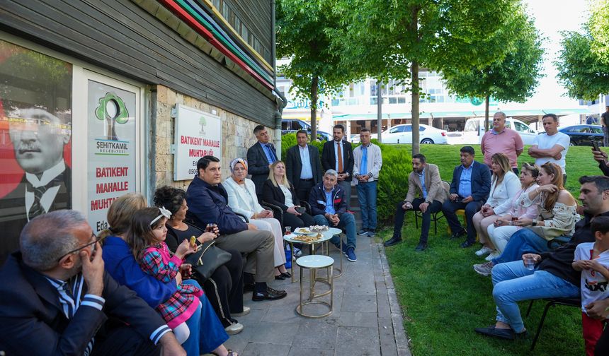 Yılmaz’a Batıkent’te yoğun ilgi