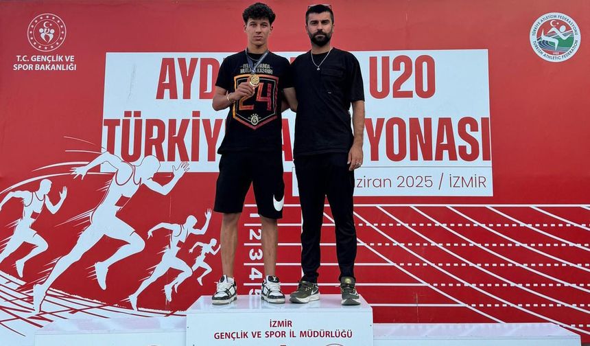 Furkan Kanlı Türkiye şampiyonu