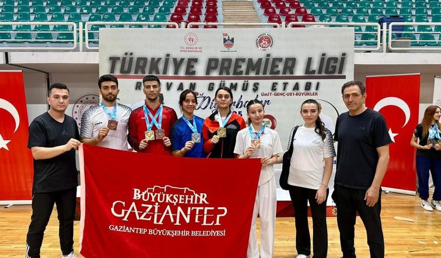 Gaziantep’in gururu Büyükşehirli sporcular