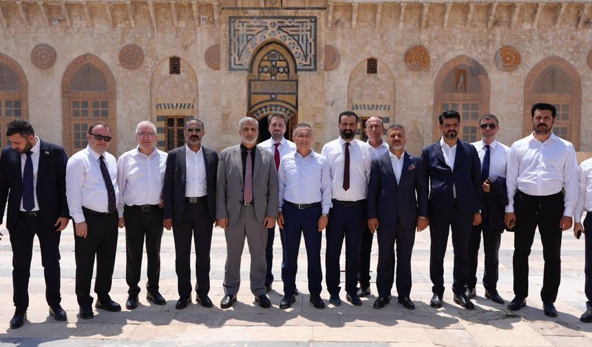 Gaziantep heyeti Halep’te