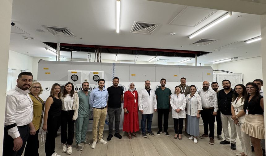 Hiperbarik oksijen tedavisi soluk getirdi