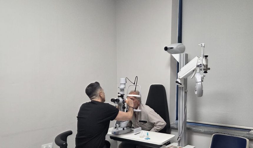 Nizip’te göz sağlığı hizmeti
