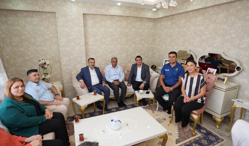 Başkan Yılmaz yalnız bırakmadı
