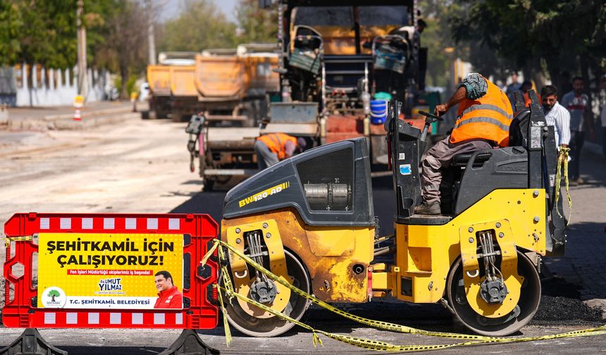 Bozuk yollar yenileniyor