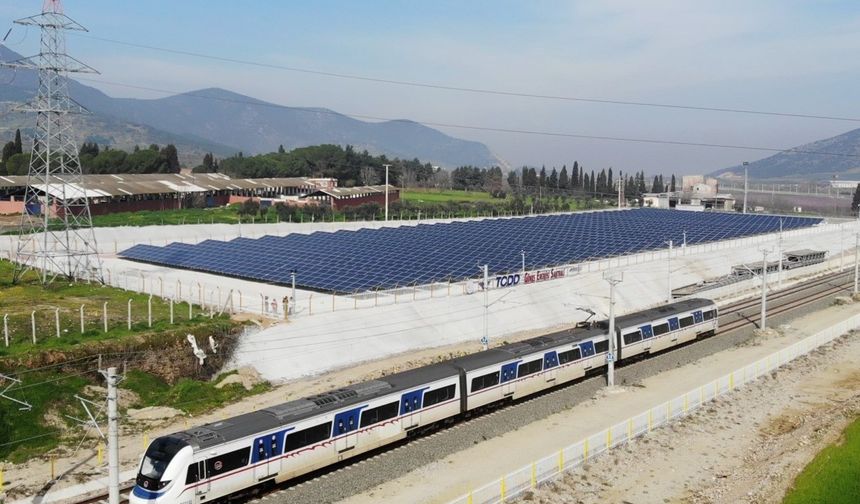 Demiryollarında güneş enerjisi dönemi