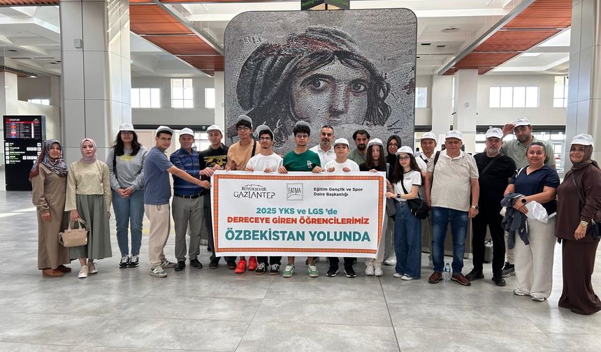 Dereceye giren öğrencilere ödül