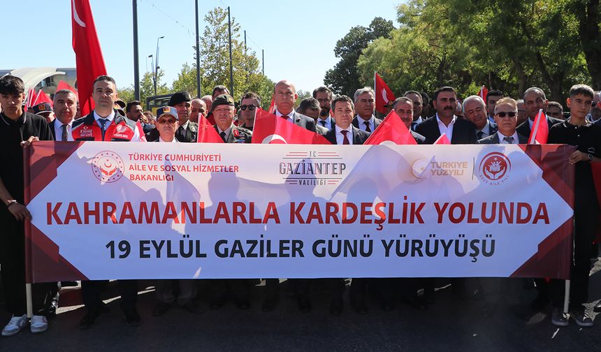 Gaziler Günü’ne coşkulu kutlama