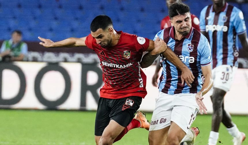 Trabzon'dan puanla dönüyoruz 1-1