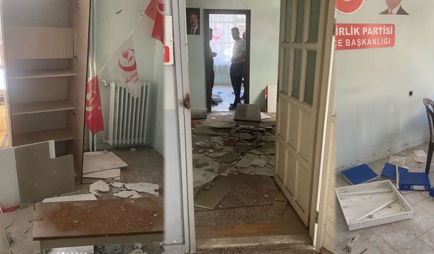 Parti binasında büyük soygun