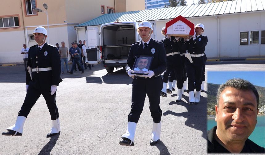 Polis memuru üzdü