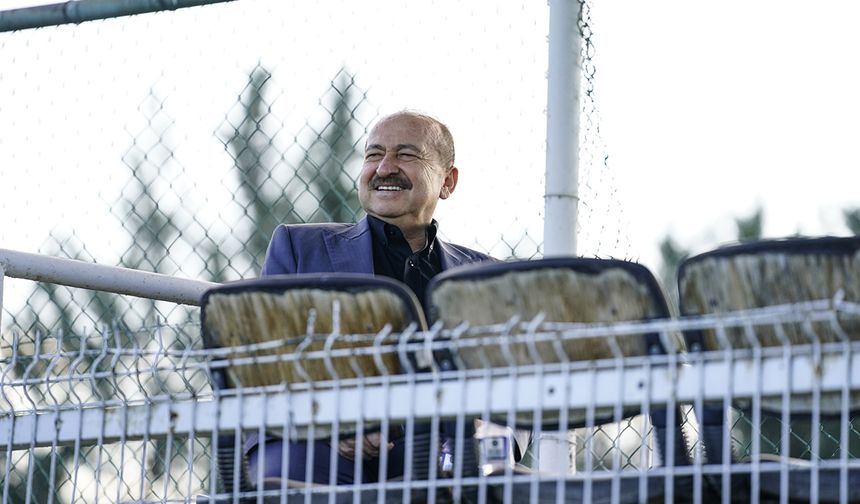 Başkan çok mutlu