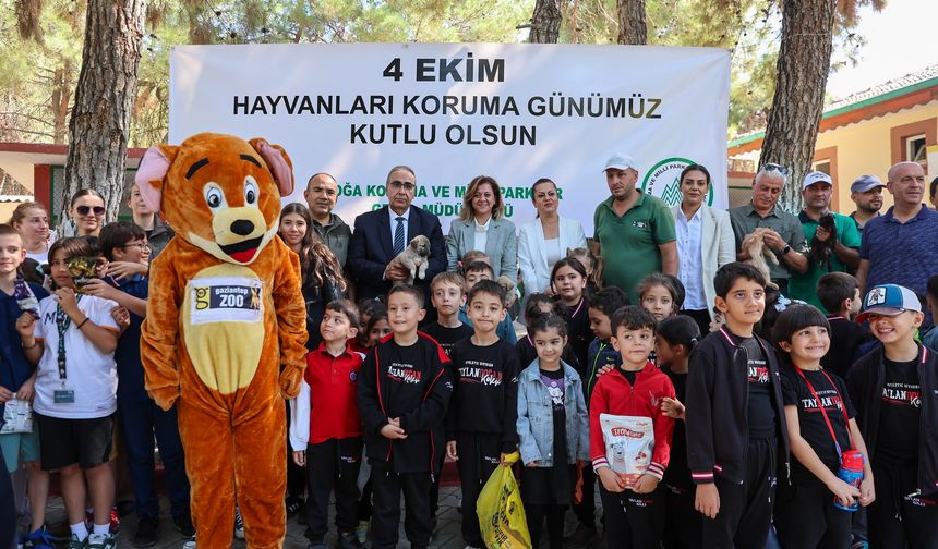 Hayvan dostlarıyla buluştular