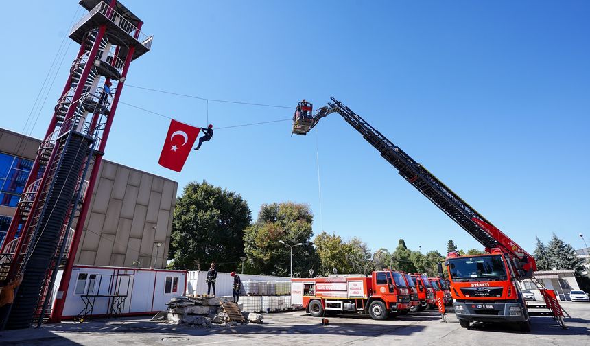 İtfaiye haftasına kutlama