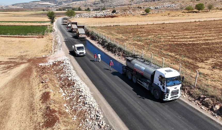 Kırsalda ulaşım standartları iyileştiriliyor