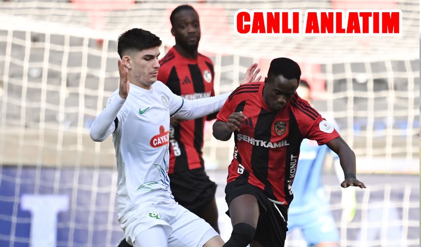 GOLÜ YEDİK. RİZE ÖNE GEÇTİ 1-2