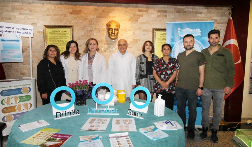 Diyabette farkındalık etkinliği
